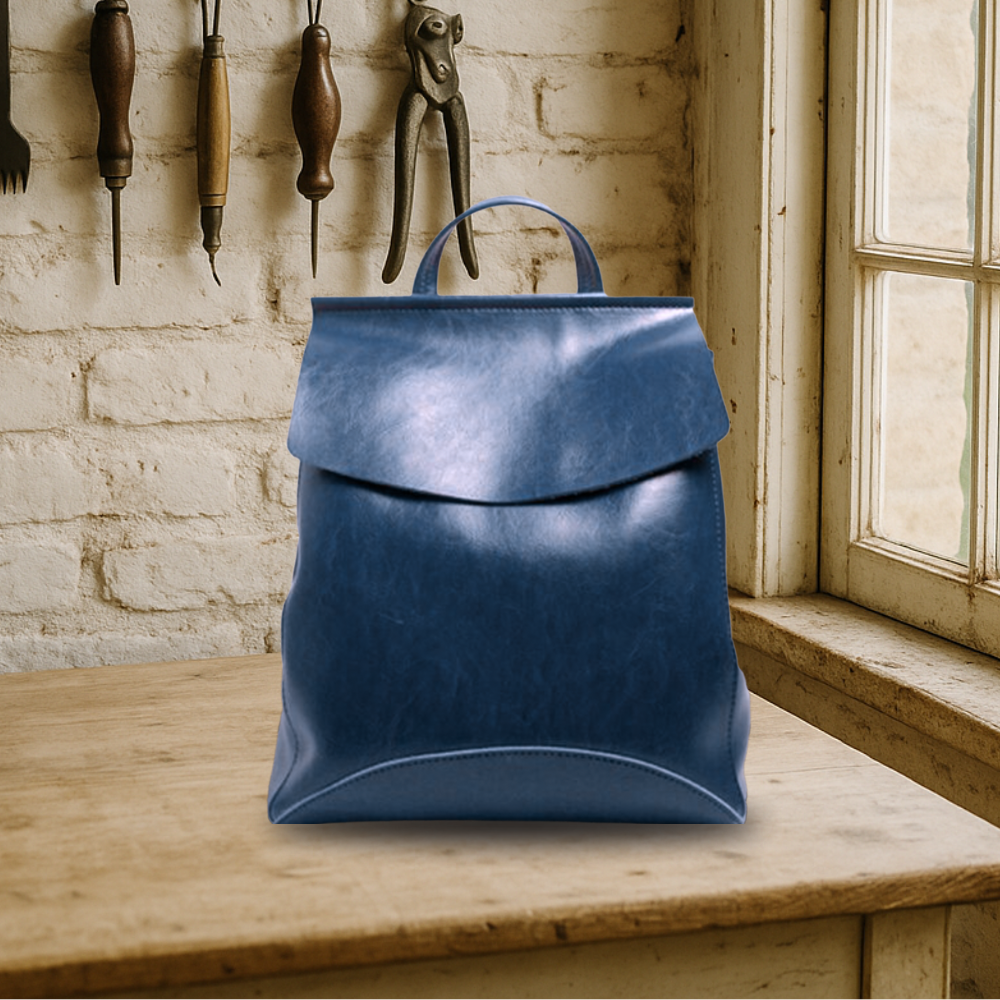 BIKUUL | Rucksack aus echtem Leder