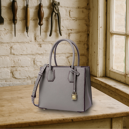 BIKUUL | Handtasche aus strukturiertem, gekörntem Leder