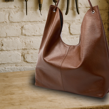 BIKUUL | Vielseitige Ein-Schulter-Tasche aus Leder