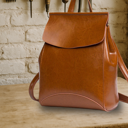 BIKUUL | Rucksack aus echtem Leder