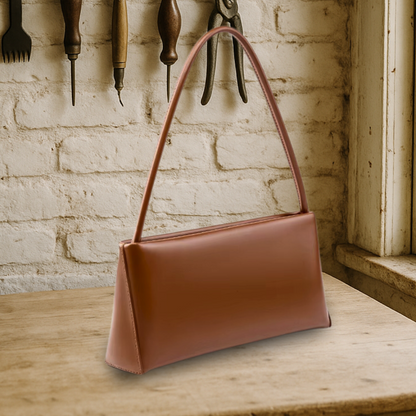 BIKUUL | Minimalistische Chic Leder-Umhängetasche