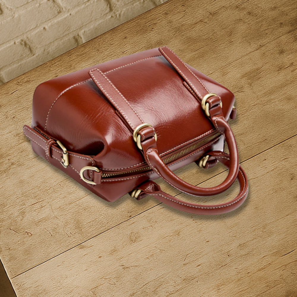 BIKUUL | Vintage Leder Mini Umhängetasche