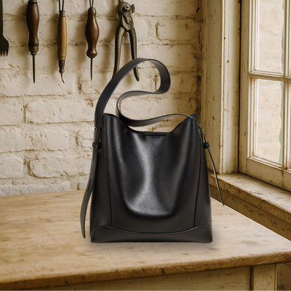 BIKUUL | Soft Slouchy Leder Umhängetasche