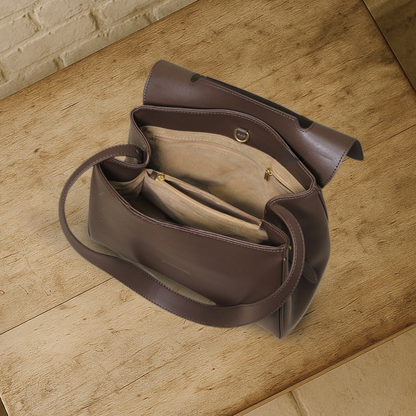 BIKUUL | Minimalistische klassische Ledertasche