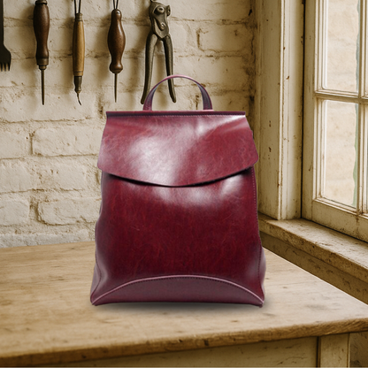 BIKUUL | Rucksack aus echtem Leder