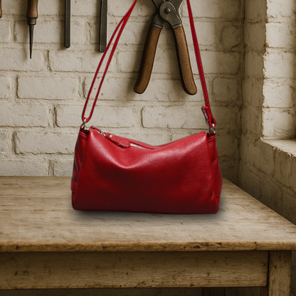 BIKUUL | Simply Chic Leder Zwei-Wege-Tasche