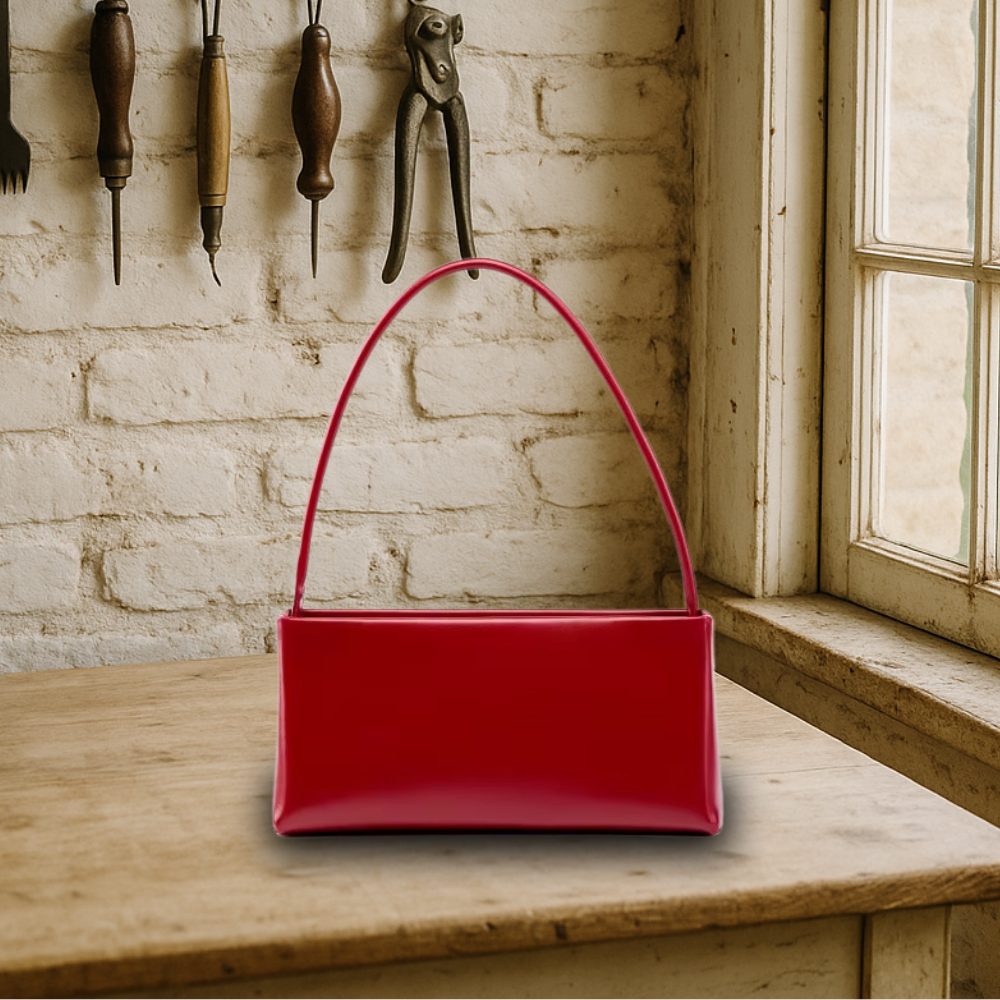 BIKUUL | Minimalistische Chic Leder-Umhängetasche