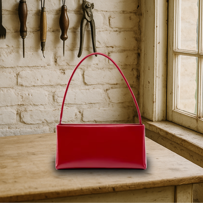 BIKUUL | Minimalistische Chic Leder-Umhängetasche