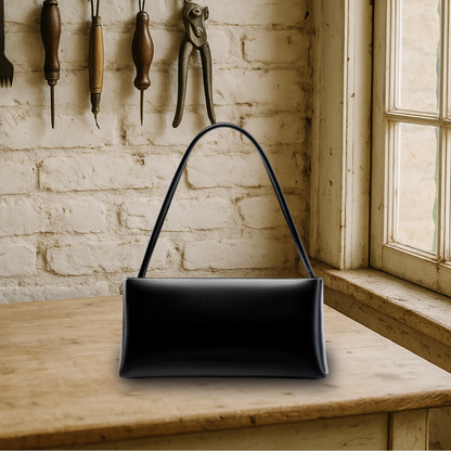 BIKUUL | Minimalistische Chic Leder-Umhängetasche