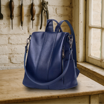 BIKUUL | Weicher Premium-Lederrucksack