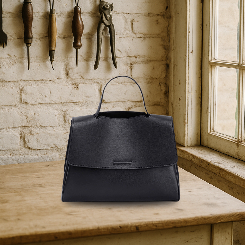 BIKUUL | Minimalistische klassische Ledertasche