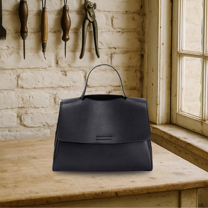 BIKUUL | Minimalistische klassische Ledertasche