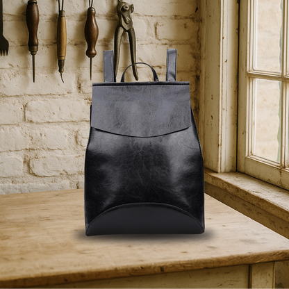 BIKUUL | Rucksack aus echtem Leder