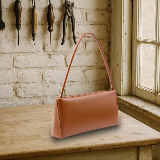 BIKUUL | Minimalistische Chic Leder-Umhängetasche